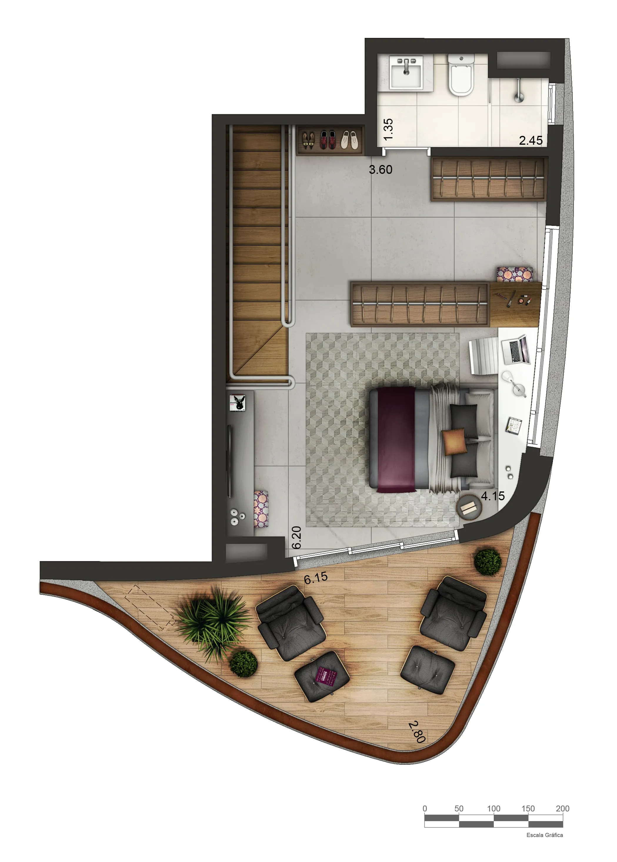 Apartamento Duplex Superior | P2