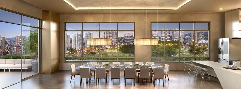 Gourmet rooftop