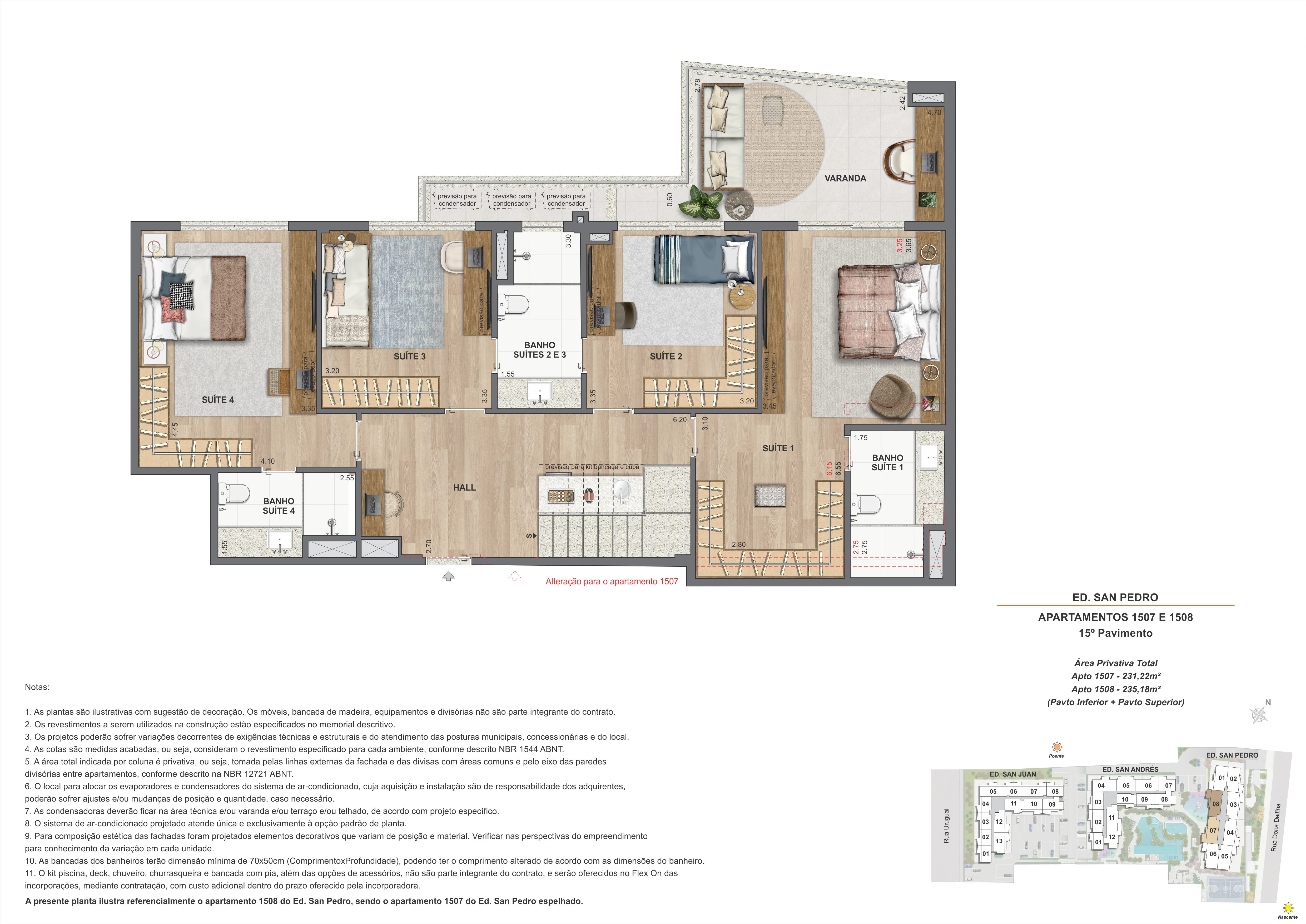 COB. Duplex 4S - Ed. San Pedro (COL 7 e 8)