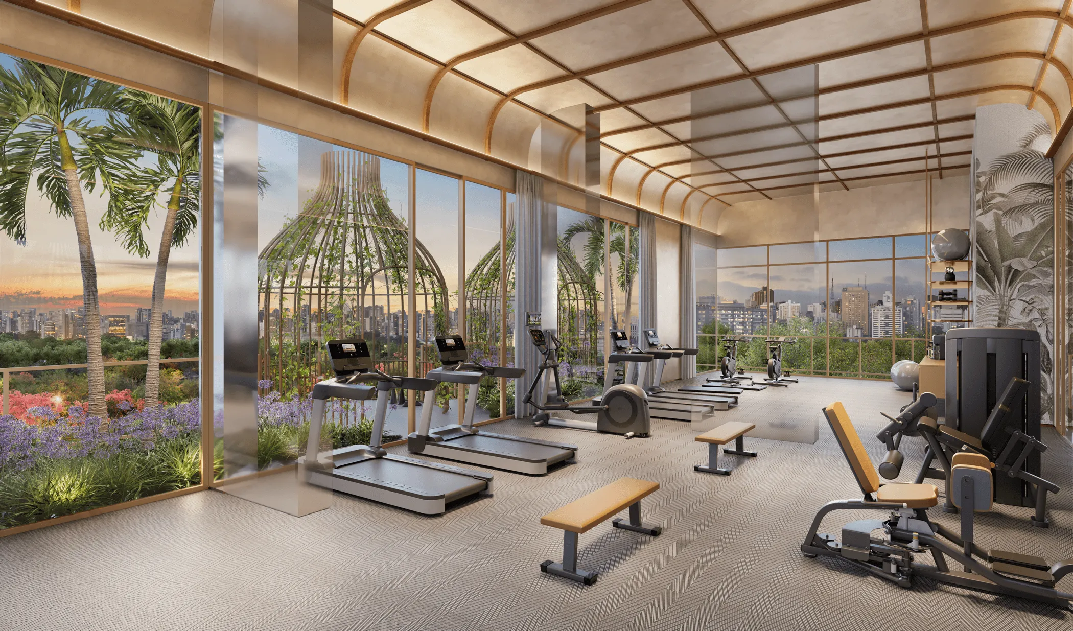 Perspectiva Ilustrada do Fitness
