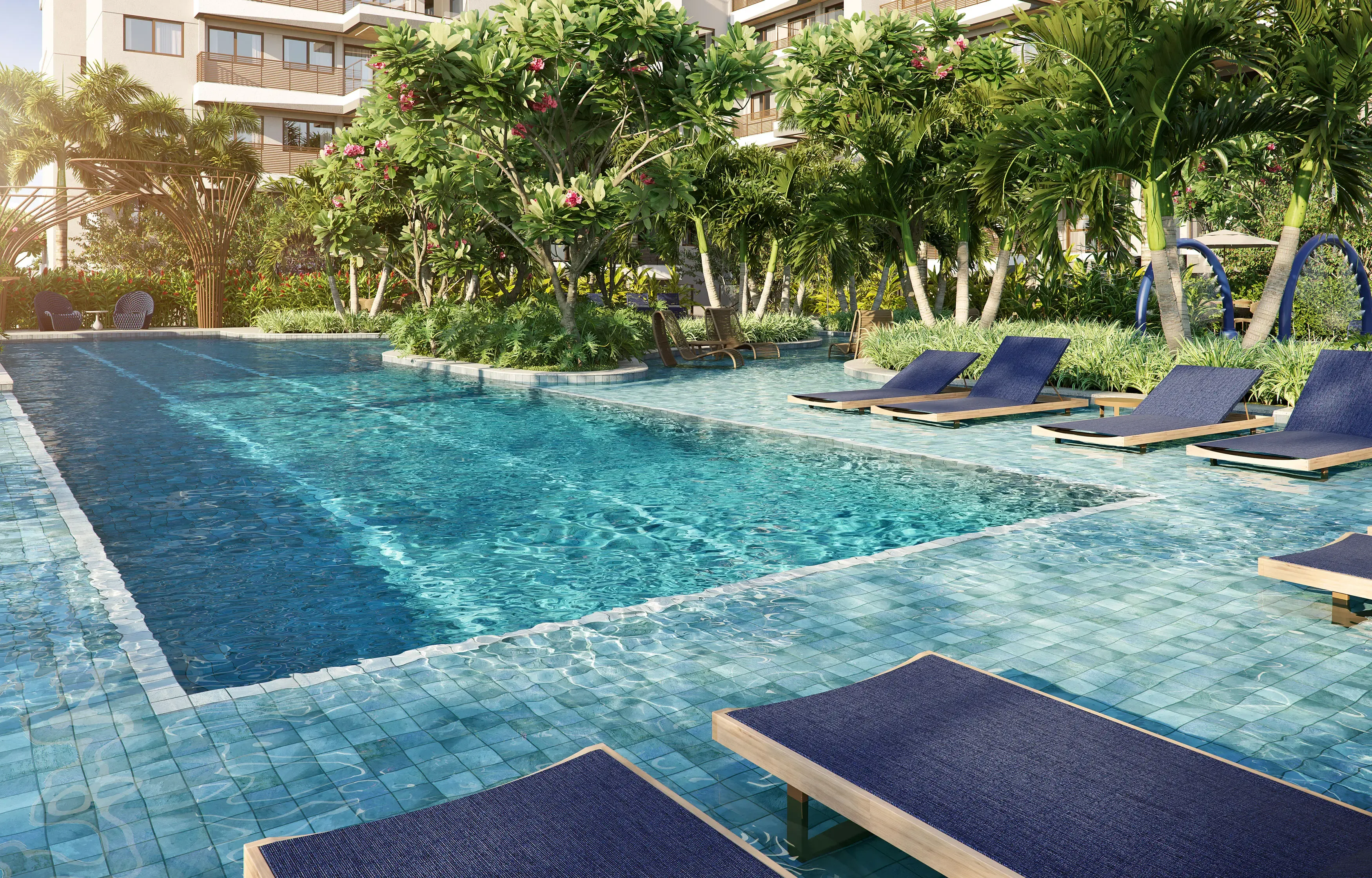 ILUSTRAÇÃO ARTÍSTICA - PISCINA RAIA 25M