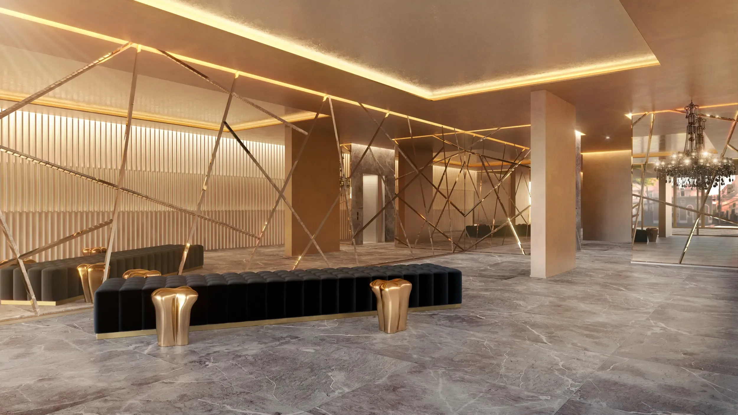 Ilustração Artística - Lobby 