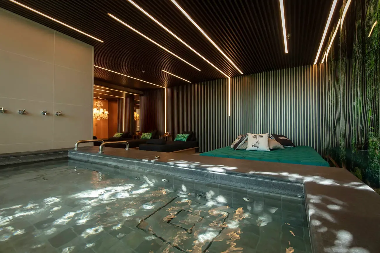 Sala de repouso com Hidromassagem
