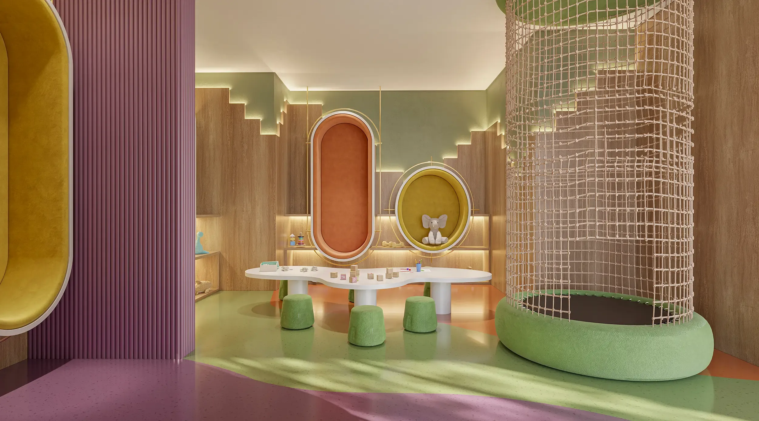 ILUSTRAÇÃO ARTÍSTICA - PLAY SPACE