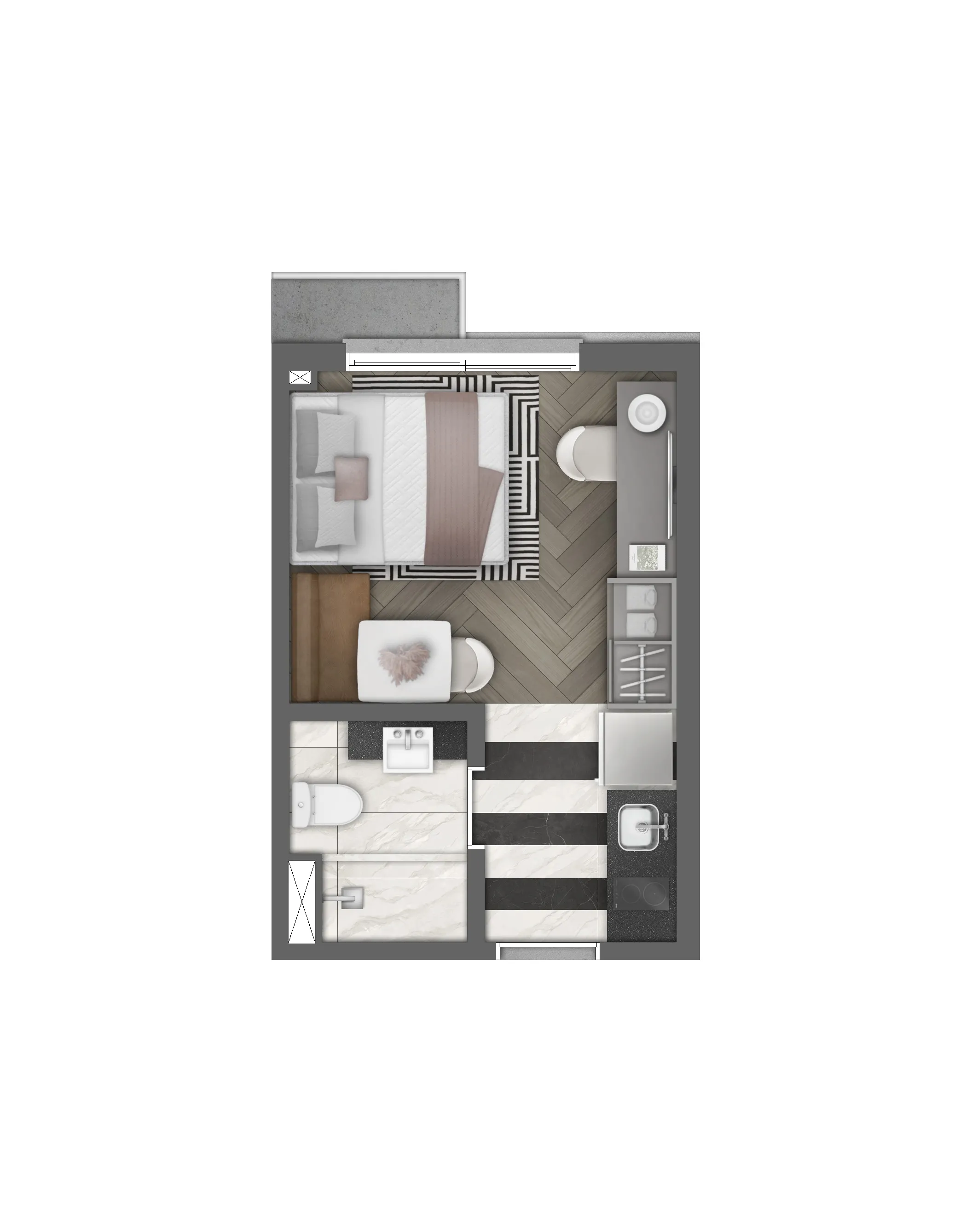 Studios | 22m²