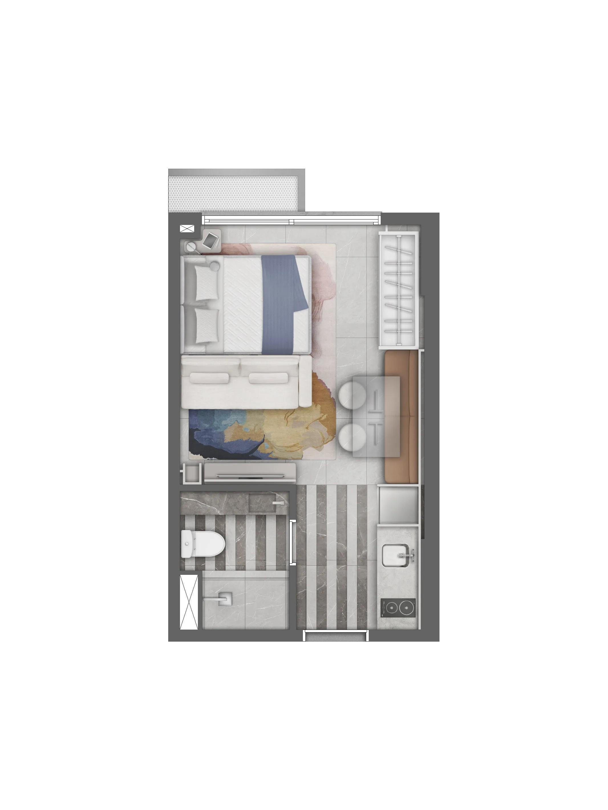 Studio | 25m²