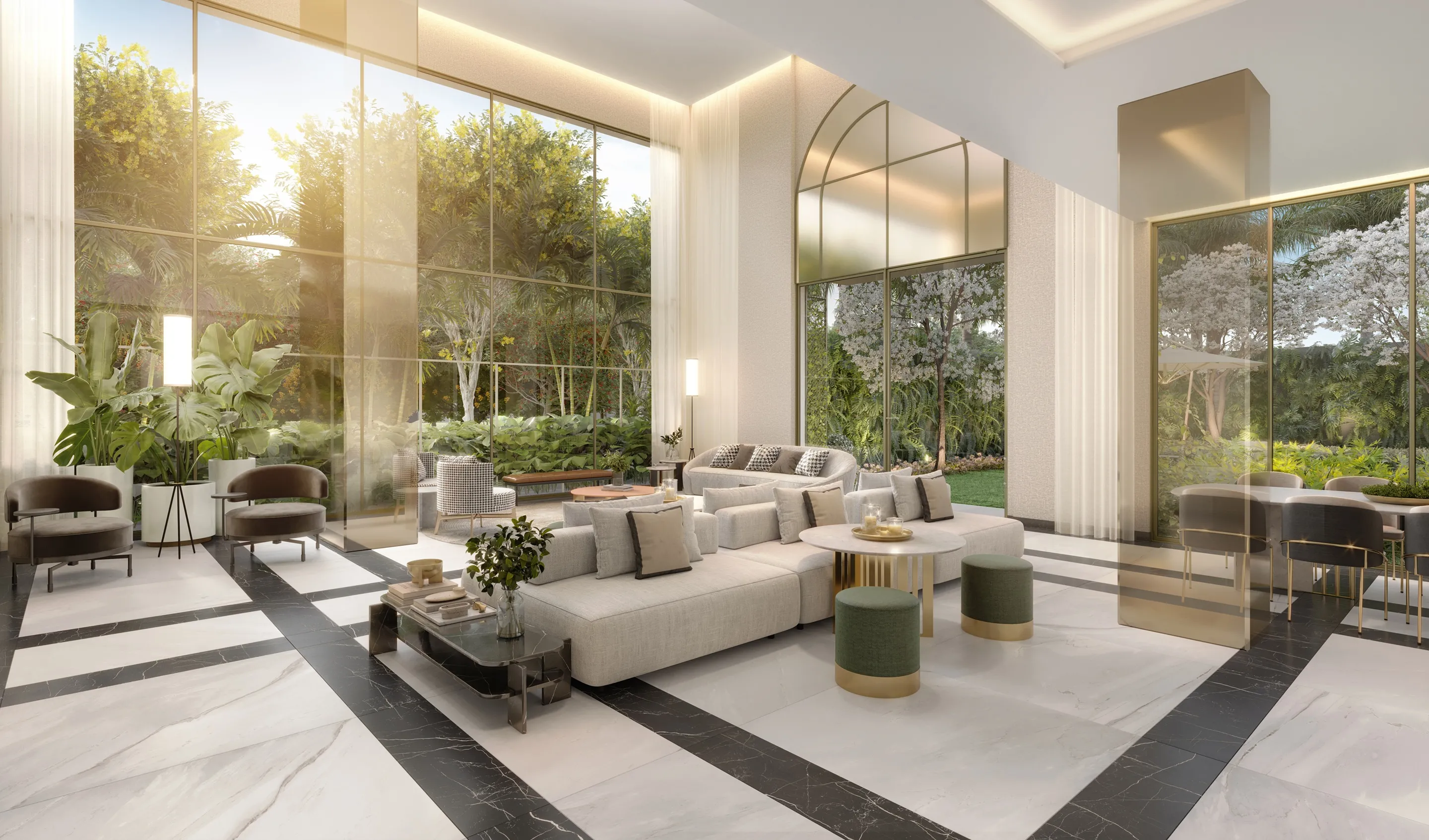 Perspectiva Ilustrada | Salão de Festas