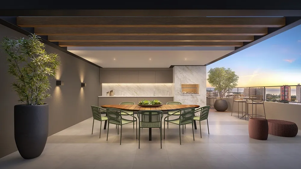 Imagem ilustrativa da Churrasqueira no Rooftop