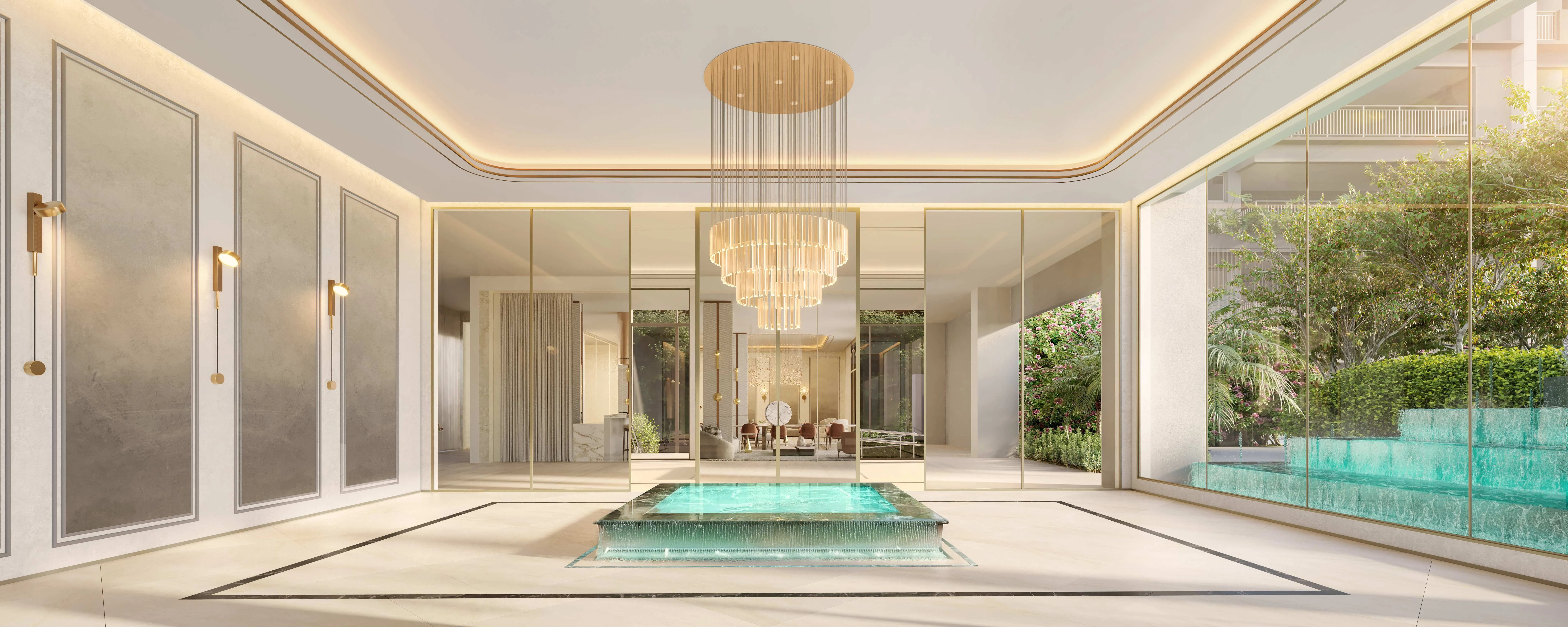 Perspectiva Ilustrada Lobby