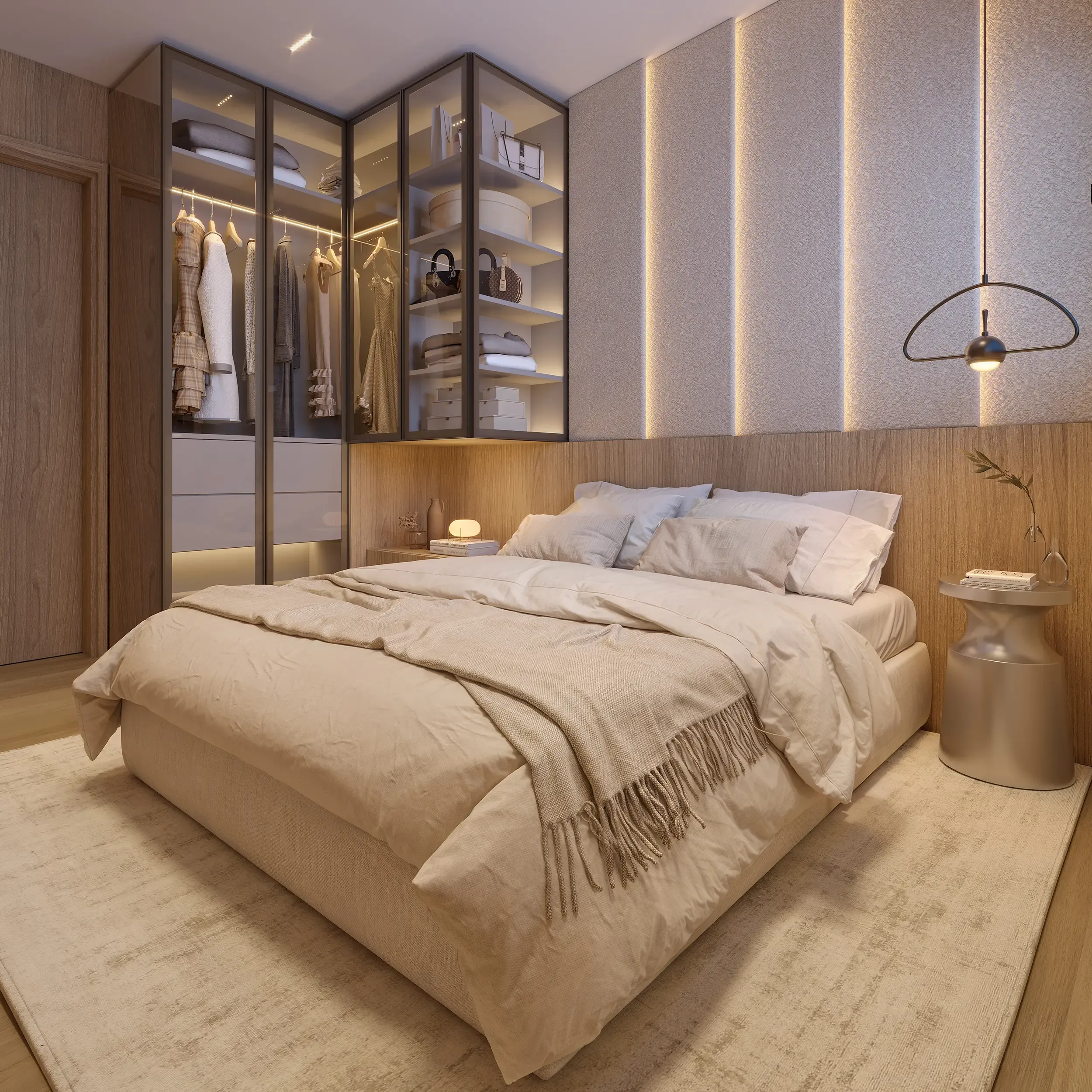 ILUSTRAÇÃO ARTÍSTICA - APARTAMENTO 1304 DO ED. PARK SUÍTE