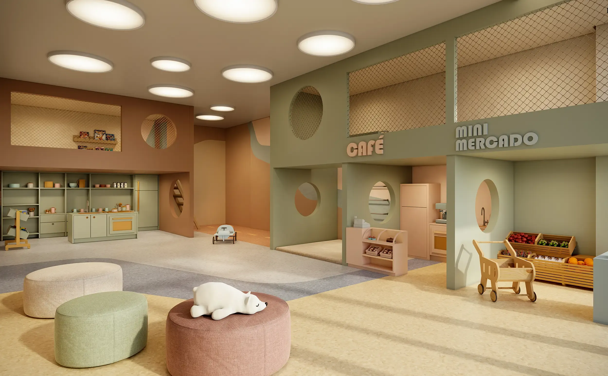 ILUSTRAÇÃO ARTÍSTICA - BRINQUEDOTECA BABY