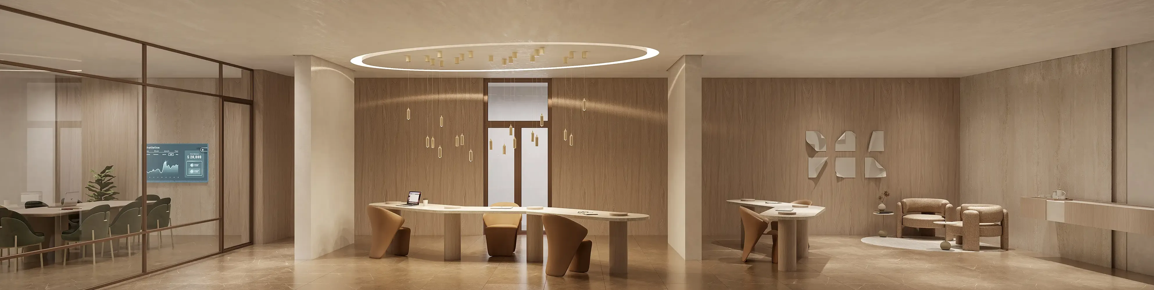 ILUSTRAÇÃO ARTÍSTICA - COWORKING