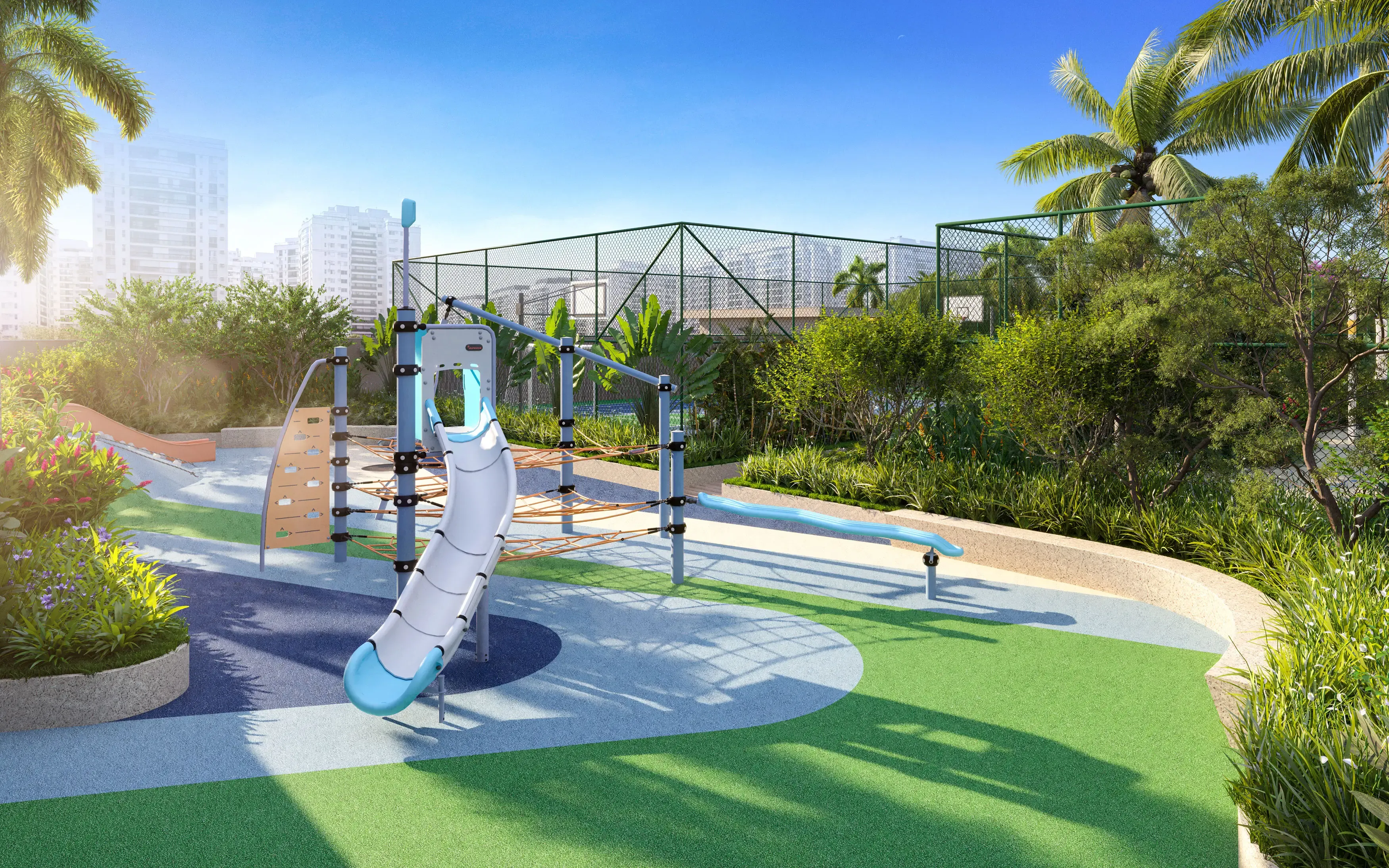 ILUSTRAÇÃO ARTÍSTICA - PLAYGROUND KIDS