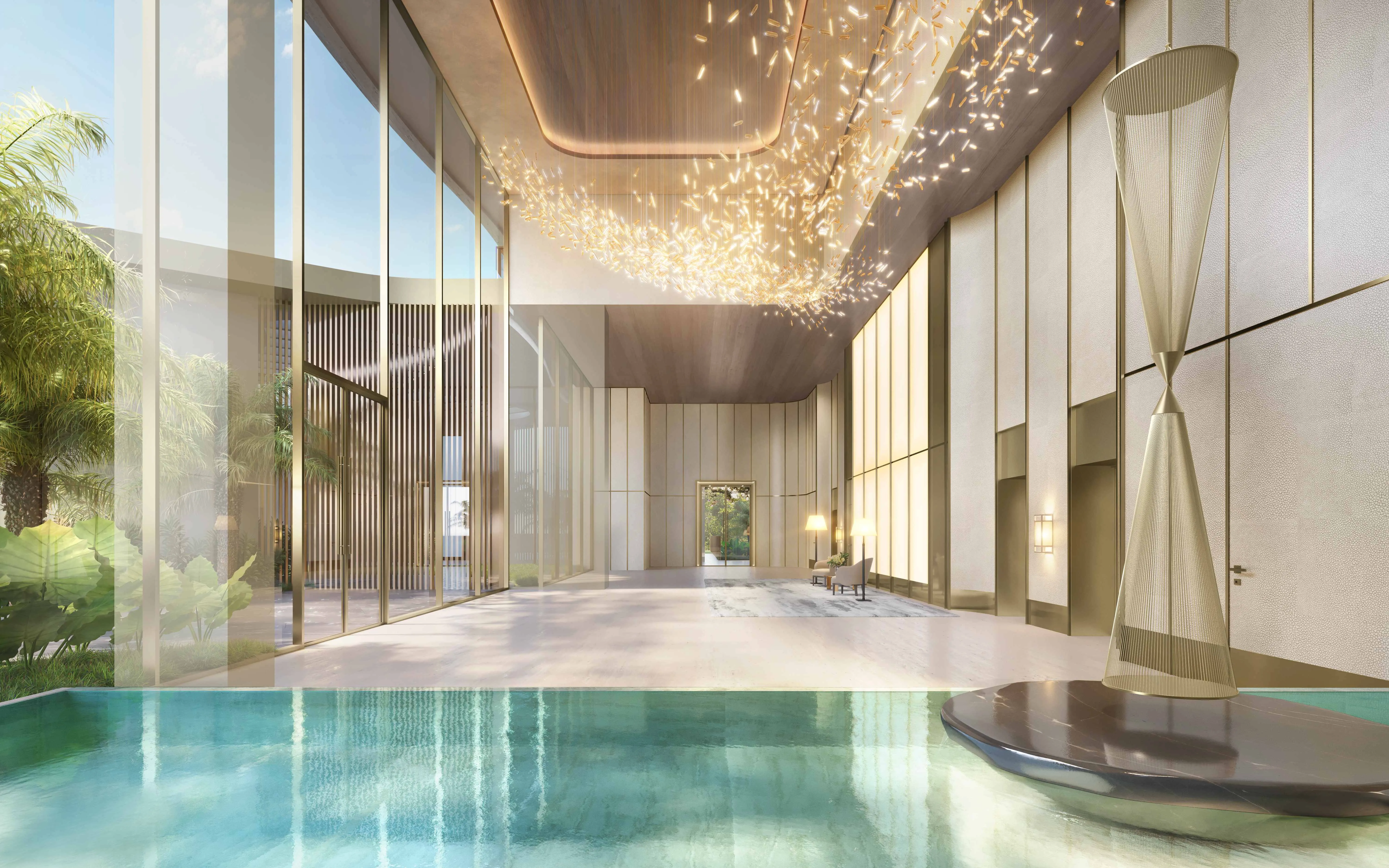 Perspectiva Ilustrada Lobby