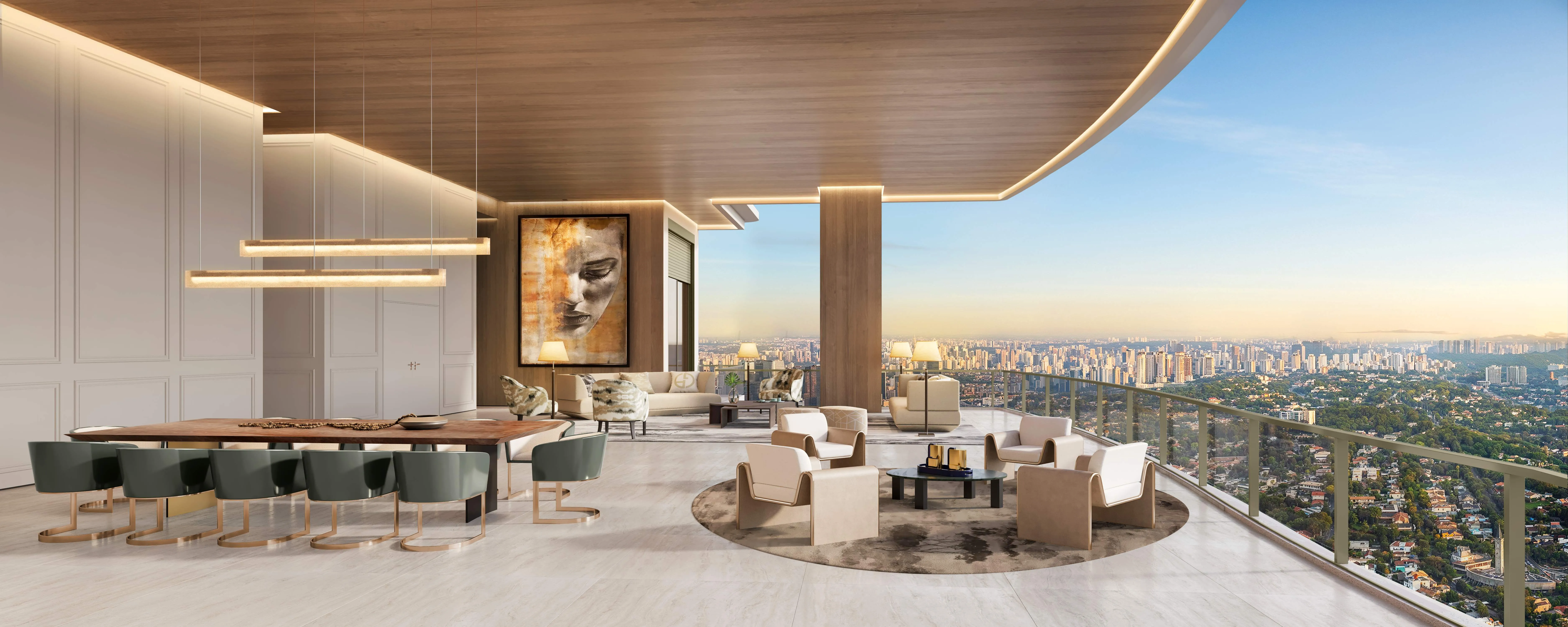 Perspectiva Ilustrada Apartamento