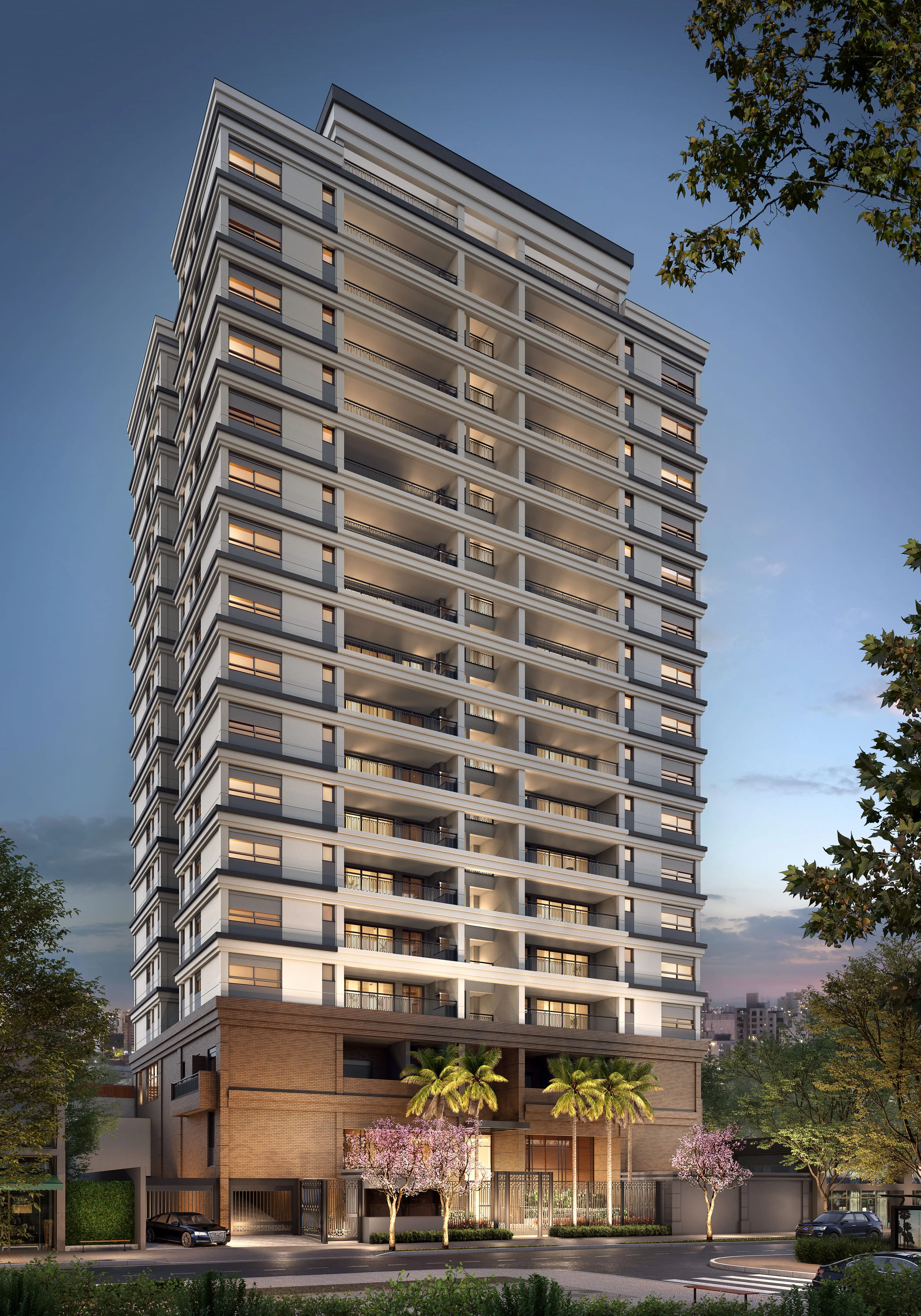 Perspectiva Ilustrada Fachada 