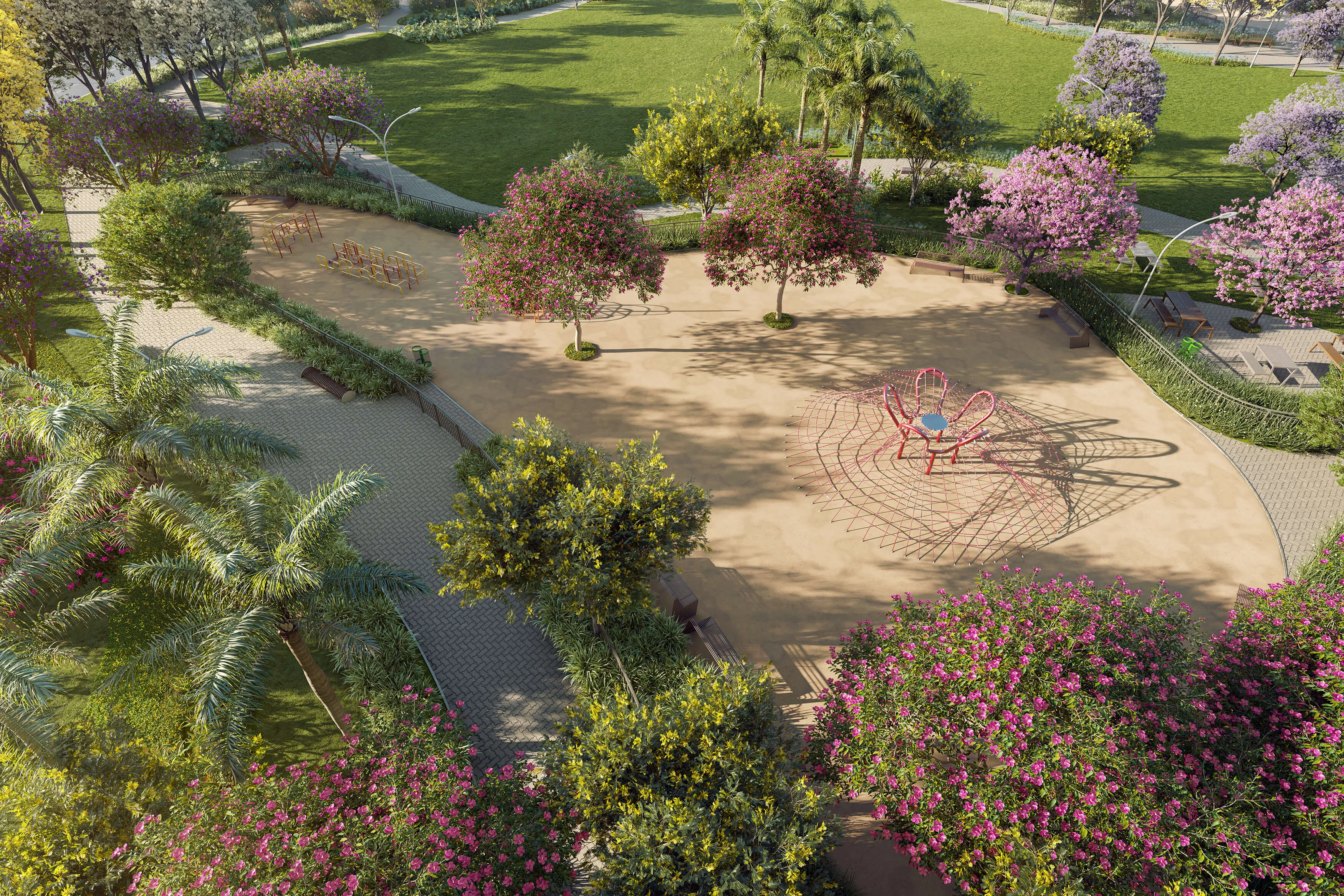 Ilustração Artística - Playground 