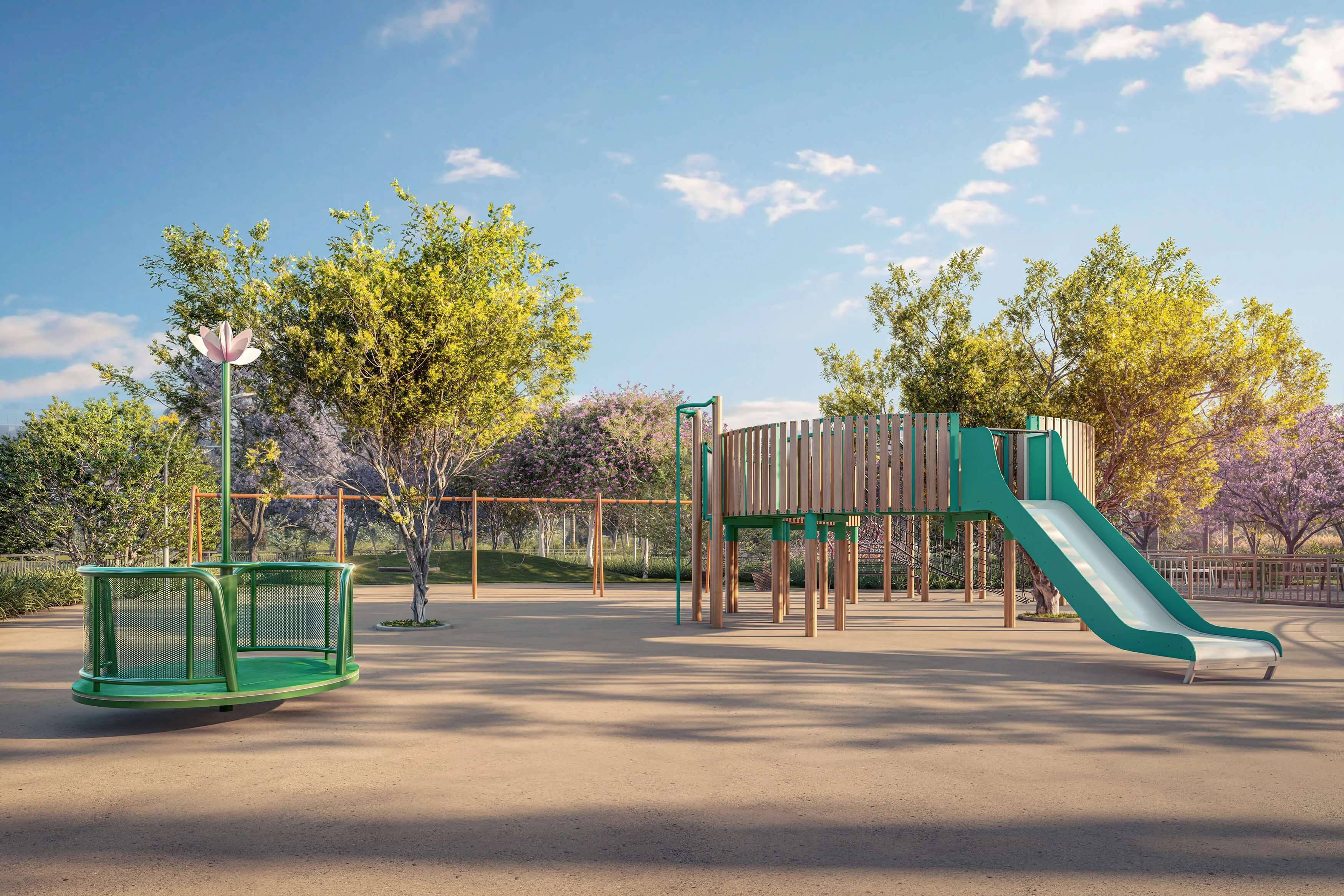 Ilustração Artística - Playground 