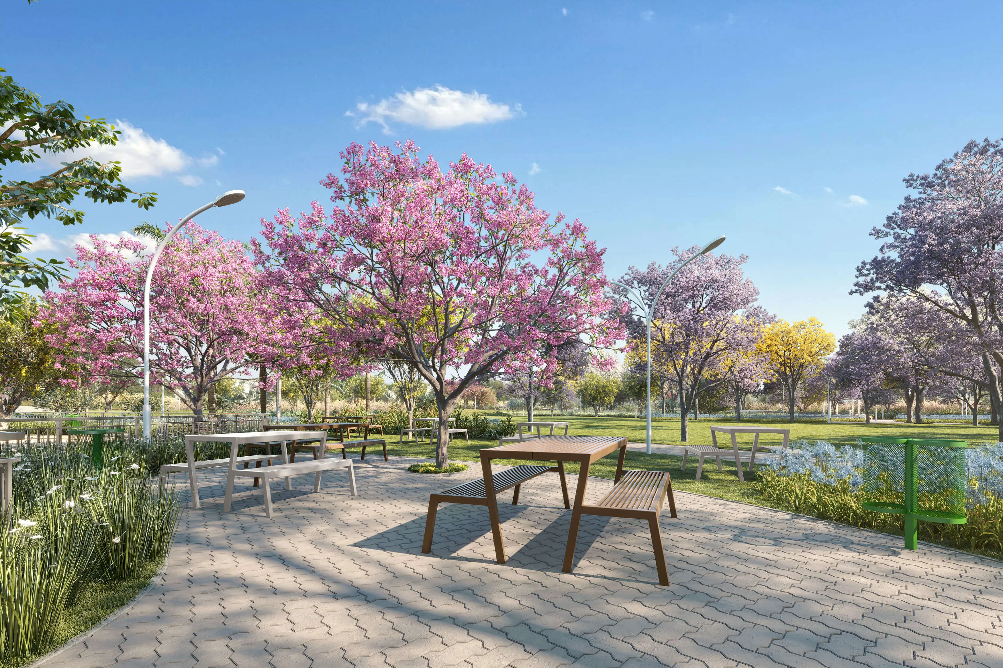 Ilustração Artística - Área Picnic