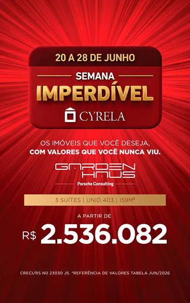 Campanha Cyrela Garden Haus