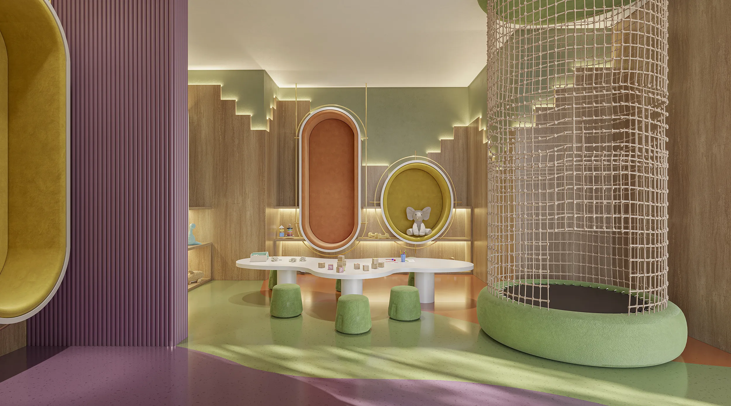 ILUSTRAÇÃO ARTÍSTICA - PLAY SPACE