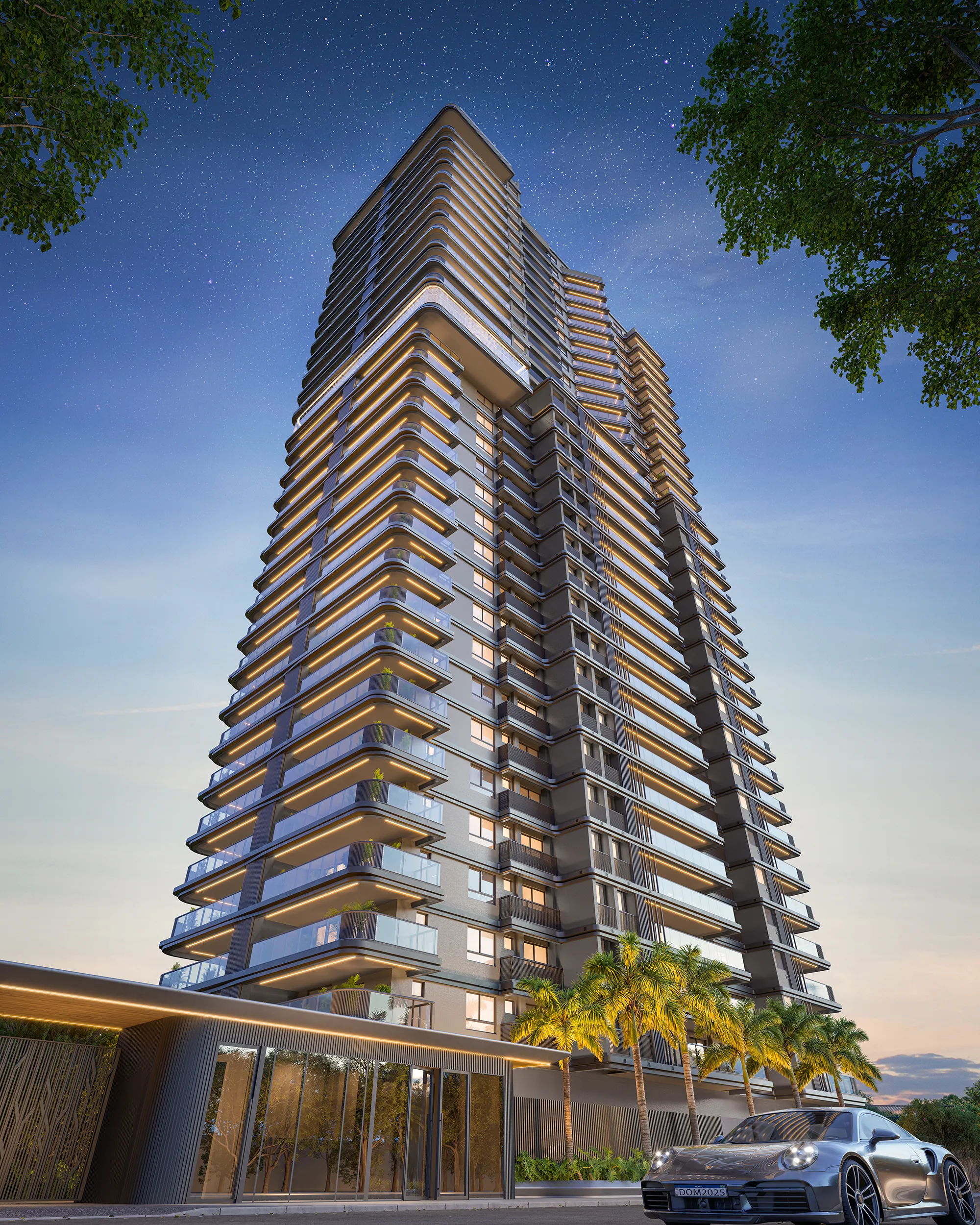 ILUSTRAÇÃO ARTÍSTICA ED. COUPÉ TOWER
