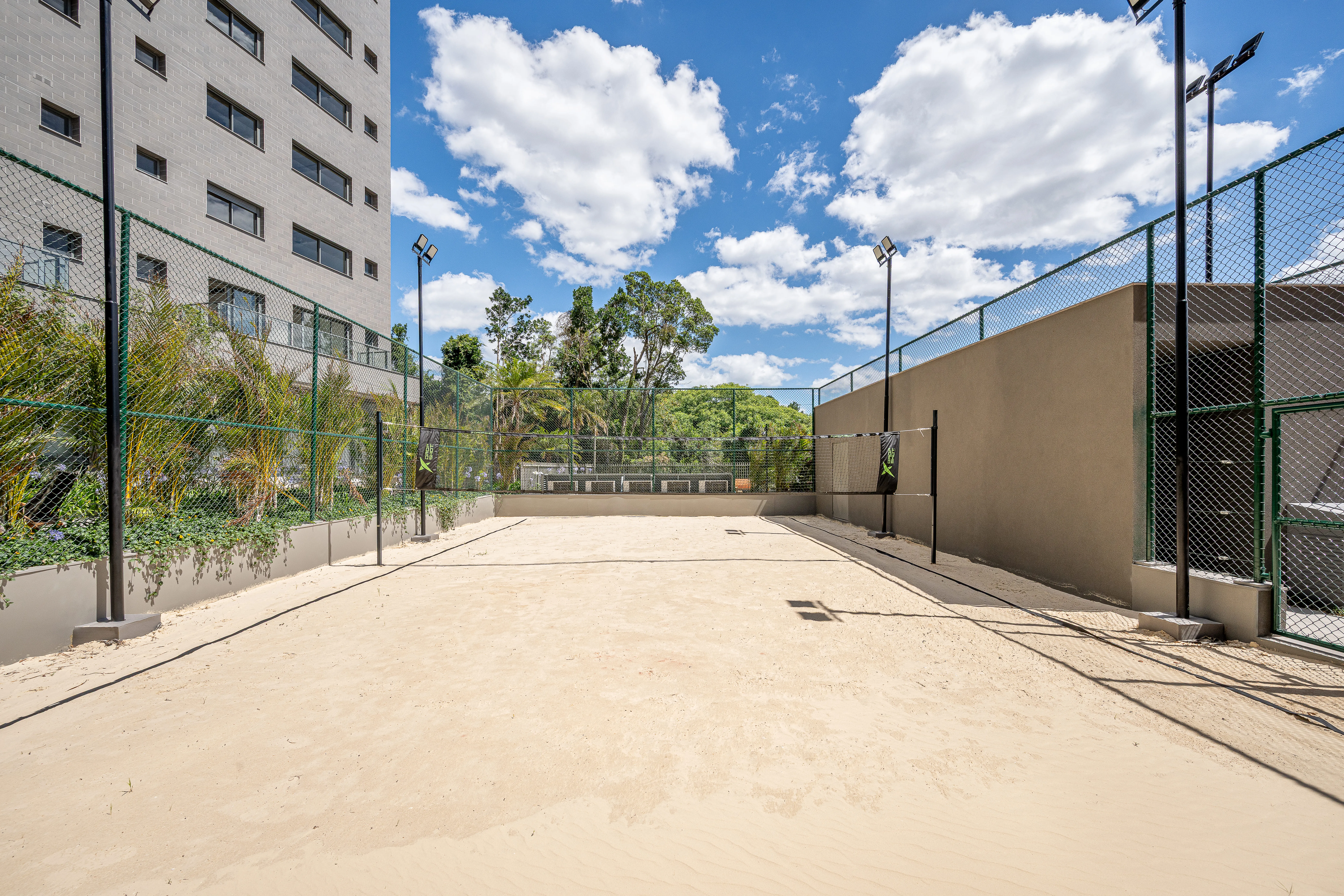 Quadra de beach tennis