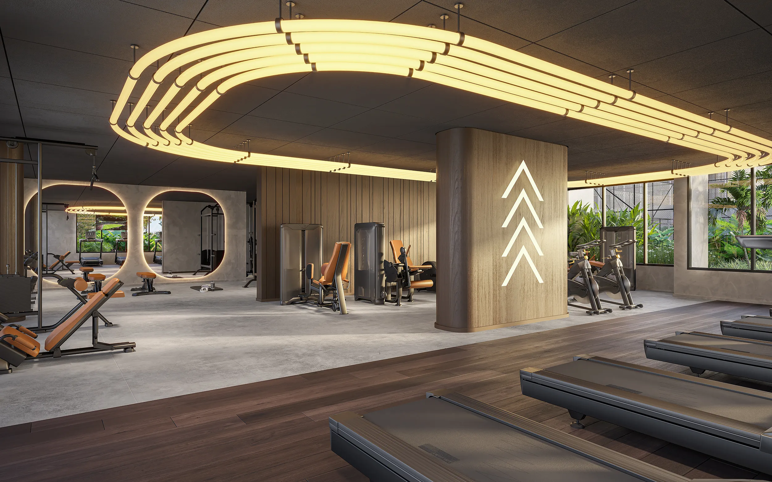 Ilustração artística Fitness 01